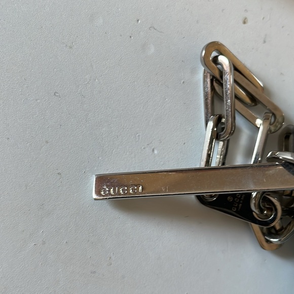 Gucci clutch or pochette-style purse in snakeskin - Made in Italy - Picture 9 of 10